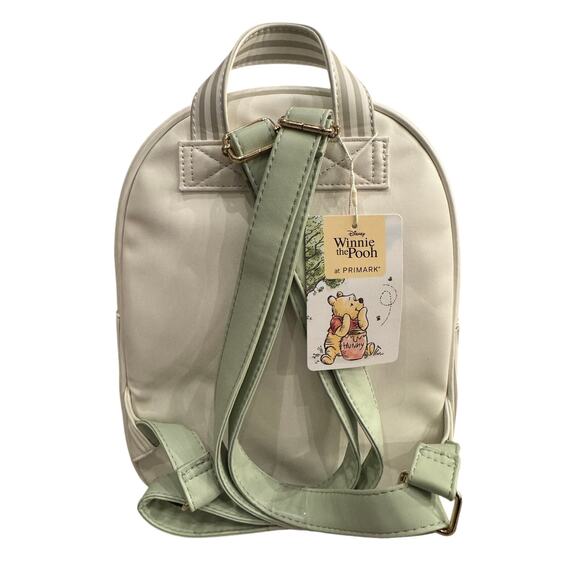 NEW Disney Winnie The Pooh Faux Leather Backpack - Primark NWT - Picture 2 of 5